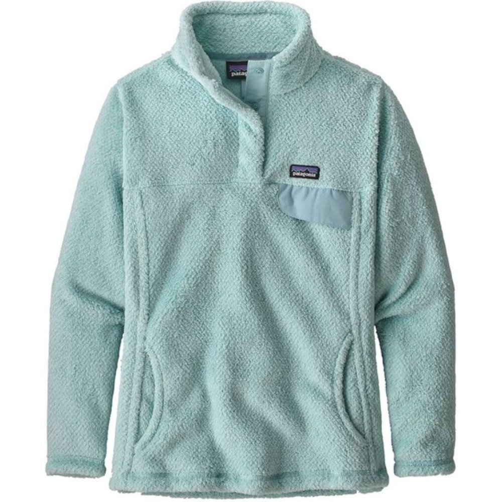 Mint Green Patagonia Re Tool Snap Tee Pullover S